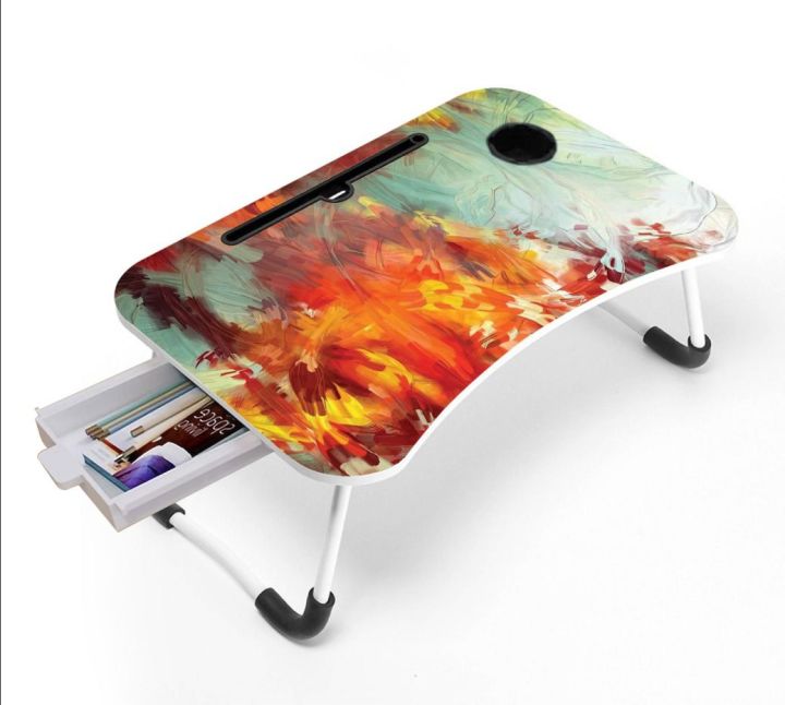 Foldable Reading Table #waterproof foldable laptop table and kids reading table with drawer ...