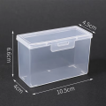 Playing Card Transparent Plastic Storage Box Ultraman Game Card ID Card Card Card Card Business Card Storage. 