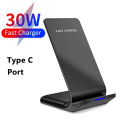 30W Qi Wireless Charger Stand Fast Charging Dock Station For iPhone15 14 13 12 11 Pro XMax Samsung S21 Dock Station Phone Holder. 