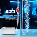 Silent Aquarium Oxygen Air Pump with Check Valve Fish Tank Double Outlet Large Oxygenator Aquarium Air Compressor Aerator 220v. 