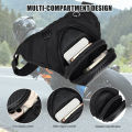 Motorcycle Leg Bag, Waterproof EVA Hard Shell Hip Waist Pouch, Bicycle Crossbody Bag for Outdoor Riding Sports. 