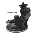 Suction Cup Mount Car Glass Vehicle Windshield Holder For Hero 13 12 11 10 Insta360 X3 X4 OSMO Action 5 Pro Camera.
