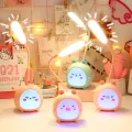 USB LED Desk Lamp Rabbit Light Cute Cartoon Lamp USB Rechargeable LED Reading Light Eye Protection Colorful Night Light New. 