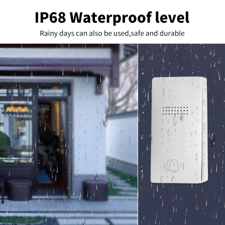 Wireless%20Doorbell%20No%20Battery%20EU/UK/US%20Plug%20required%20Waterproof%20Self-Powered%20Door%20bell%20Sets%20Home%20Outdoor%20Kinetic%20Ring%20Chime%20-%20Image%204