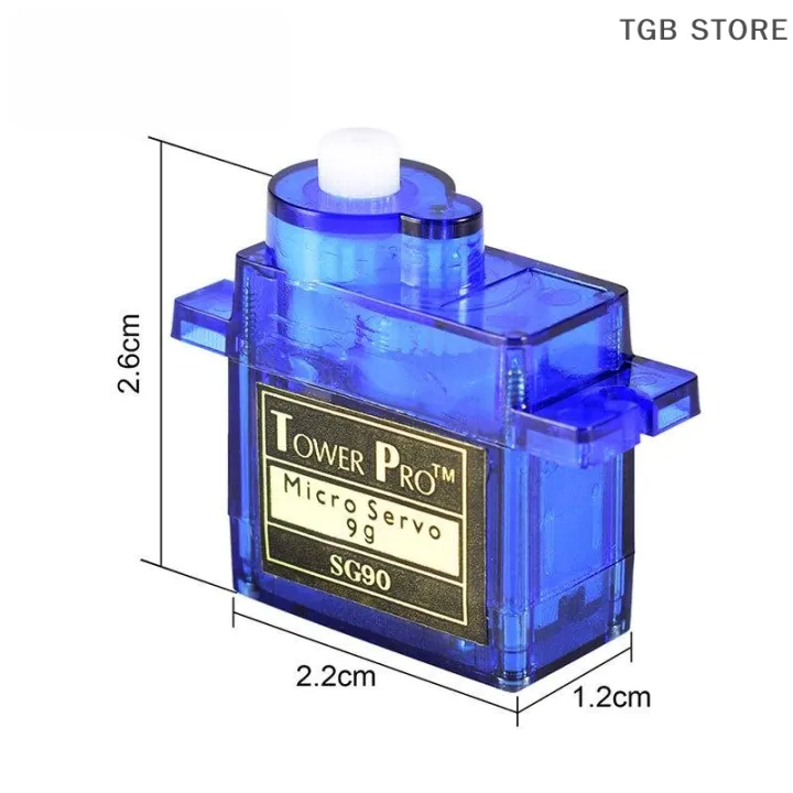 1/3Pcs%205V%20180%C2%B0/360%C2%B0%20Digital%20Servo%20RC%20Car%20Robot%20Arm%20Arduino%20Starter%20DIY%20Project%20SG90%209G%20Micro%20Servo%20Motor%20-%20Image%206