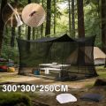 1PC 300x300x250cm Outdoor Mosquito Net Breathable Mesh No Stand Camping Insect Net Home Patio Fishing Travel Mosquito Protector. 