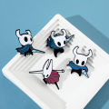 Hollow Knight Enamel Pins Cute Cartoon Metal Brooch Game Jewelry Badge for Backpack Pins Accessories Gifts. 