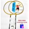 Top Quality High strength Badminton Racket with Racket Bag. 