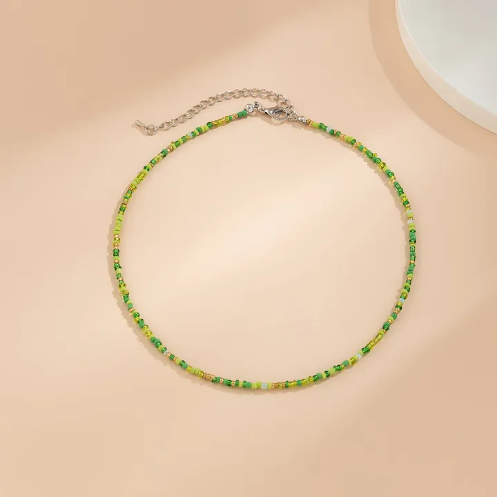 Lacteo%20Bohemia%20Multicolour%20Acrylic%20Seed%20Beads%20Necklace%20Women%20Handmade%20Strand%20Beaded%20Choker%20Short%20Neck%20Chain%20Simple%20Jewelry%20Party%20-%20Image%208