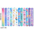12pcs Mermaid Slap Bracelets Girls Little Mermaid Birthday Party Favors Gift for Guest Kids Classroom Prize Goodie Bag Filler. 