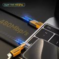 Nylon Braided Zinc Alloy Material Hot Selling High Quality Pd 27W to 65W 4 in 1 Usb Fast Charging Data Cable for Iphone.