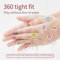 5pcs/set Cartoon Hello Kitty 3D Nail Stickers Press on Nails Sanrio Melody Kuromi Nail Art Decoration Fun Anime Nail Art Decals. 