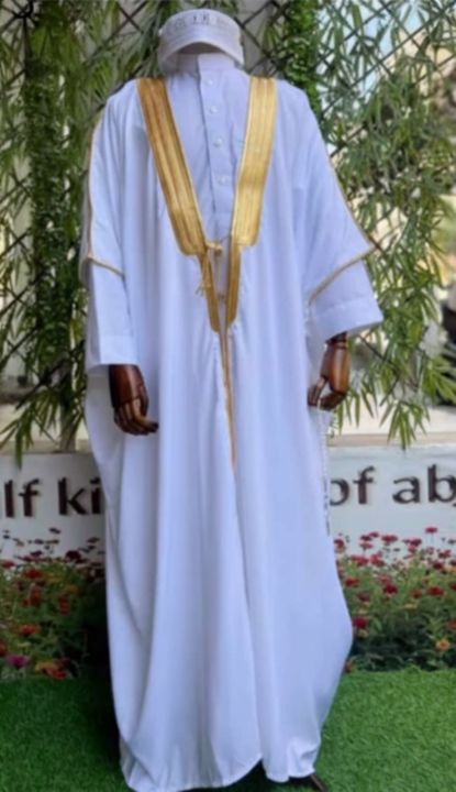 BISHT%20CLOAK%20ARAB%20DRESS%20THOBE%20SAUDI%20MENS%20ROBE%20EID%20kaftan.%20Half%20Sleeves%20-%20Image%206