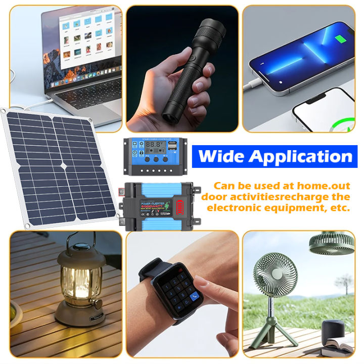 Complete%20Off-Grid%206000W%20Solar%20Power%20Kit+200W%20Foldable%20Solar%20Panel%20-%20Portable%20Power%20Station%20for%20Home%20Backup,%20RV%20Camping%20Car%20-%20Image%204