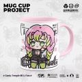 Demon Slayer Blade Agatsuma Zenitsu Tokitou Muichirou Kanroji Mitsuri Cute Anime Peripheral Ceramic Water Cup Student  Mug. 