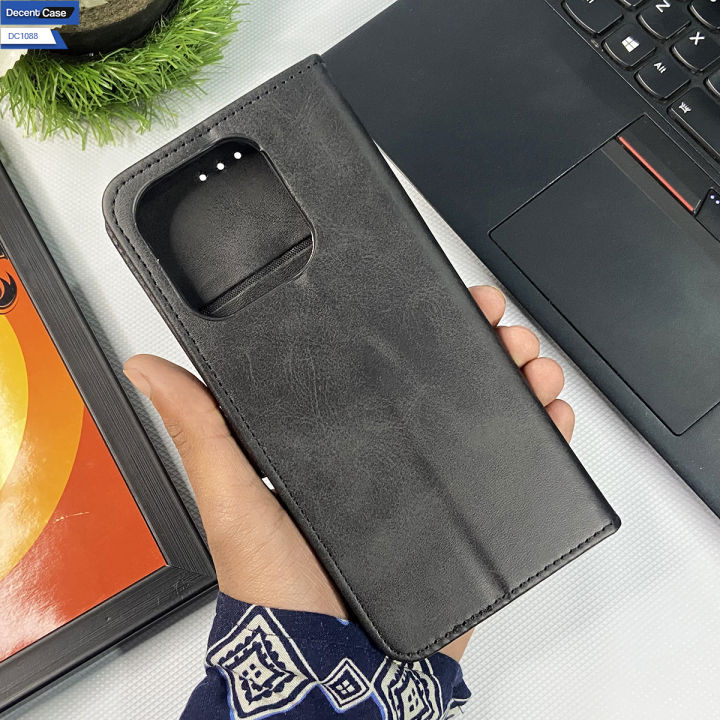 Xiaomi%20Redmi%20A2%20Plus%20Flip%20Book%20Cover%20-%20Black%20-%20Decent%20Leather%20Wallet%20Flip%20Book%20Cover%20With%20Card%20Holder%20and%20Cash%20-%20Image%203