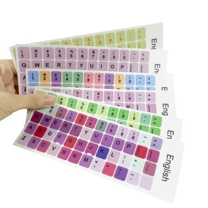 Laptop%20English%20Keyboard%20Stickers%20Macaron%20Color%20Key%20Stickers%20Desktop%20Computer%20Stickers%20Frosted%20Repair%20Film%20-%20Image%203