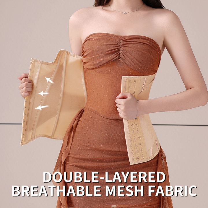 MiiOW%20U-shaped%20Waist%20Trainer%20Corset%20Women%20Buttoned%20Shapers%20Breast%20Lifted%20Waist%20Trainer%20Steel%20Bone%20Slimming%20Woman%20Body%20Shapewear%20-%20Image%206