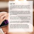 Derma Roller Microneedle, 540 Stainless Steel Micro Needles, 0.3mm Facial Skin Care Microneedle Roller, Home Use for Face Care Beauty Massage Tools, Sliver. 