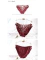 Ultra-Thin Red Lace Bra Set | Plus Size Minimizer Full Bust Underwear| Zodiac Year Women's Lingerie|Slimming Push-Up Design.