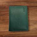 Handmade Crazy Cow Genuine Leather Men card holder small Business card holder Leather Card wallet Women credit card ID Holder With Money Chemar.