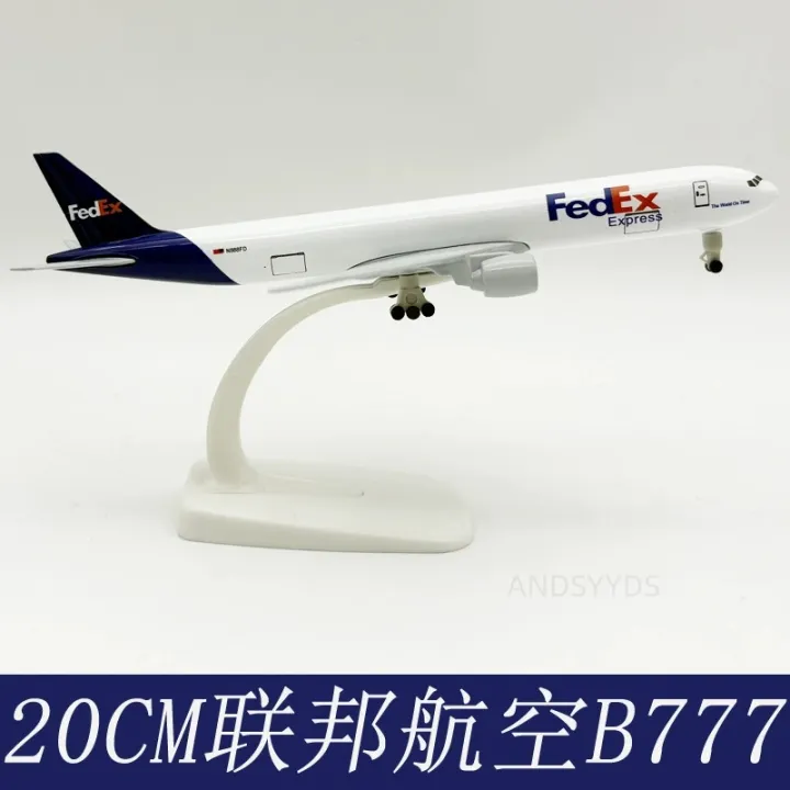 1/400%20Model%20Planes%20B777%20Air%20Fedex%2020cm%20Metal%20Scale%20Aircraft%20Toy%20Child%20Diecast%20Airplanes%20Model%20Kit%20With%20Stand%20Toy%20Planes%20%20-%20Image%205