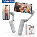 AXNEN HQ3 3-Axis Gimbal Stabilizer for Smartphone Handheld Phone Video Record, Android iPhone Tiktok Vlog Cellphone Stabilizer. 