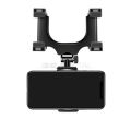 SEAMETAL Rearview Mirror Phone Holder for Car Free Rotation Adjustment Phone Mount Stable Gripper Smartphone Navigation Bracket. 