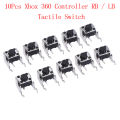 10Pcs Replacement Repair Parts RB / LB Bumper Button Tactile Switch For Xbox One Xbox 360 Controller. 