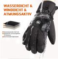Ski Gloves for Men, Women, Winter Ski Snowboard Gloves Waterproof, Windproof, Warm Thermal Gloves for Skiing Cycling Hiking. 