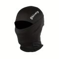 3pcs/2pcs/1pc English Letter Print Men's and Women's Balaclava Single Hole Full Face Neck Protection Mask Suitable for Outdoor.