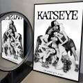 Korea kpop band K-Katseye Poster HD art sticky wall waterproof home living room bedroom bar aesthetic decoration. 