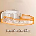 Universal Non-Drilling Wall Mount for CCTV Camera - Durable and Space-Saving Storage Holder. 