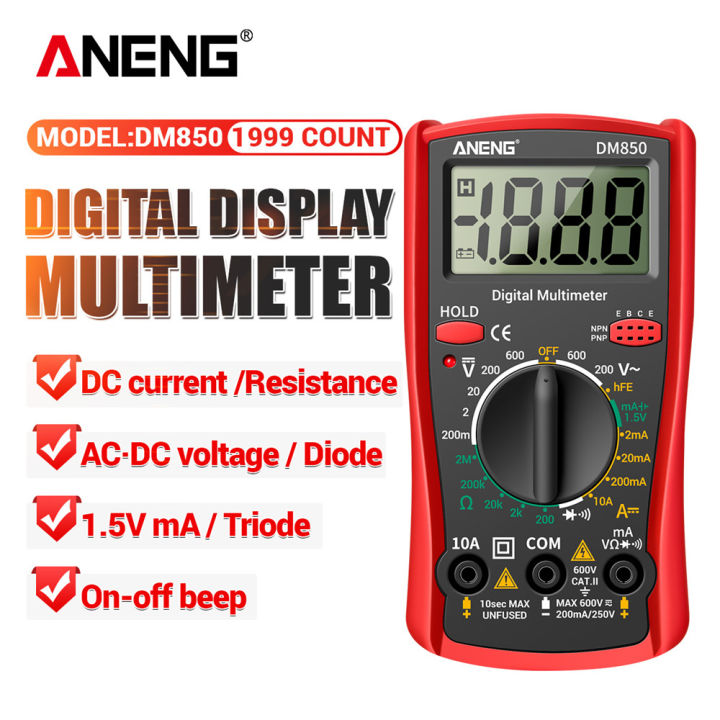 ANENG%20DM850%20Automatic%20Professional%20Digital%20Multimeter%201999%20Counts%20Auto%20AC/DC%20Votage%20Tester%20Ohm%20Current%20Ammeter%20Detector%20Tool%20-%20Image%203