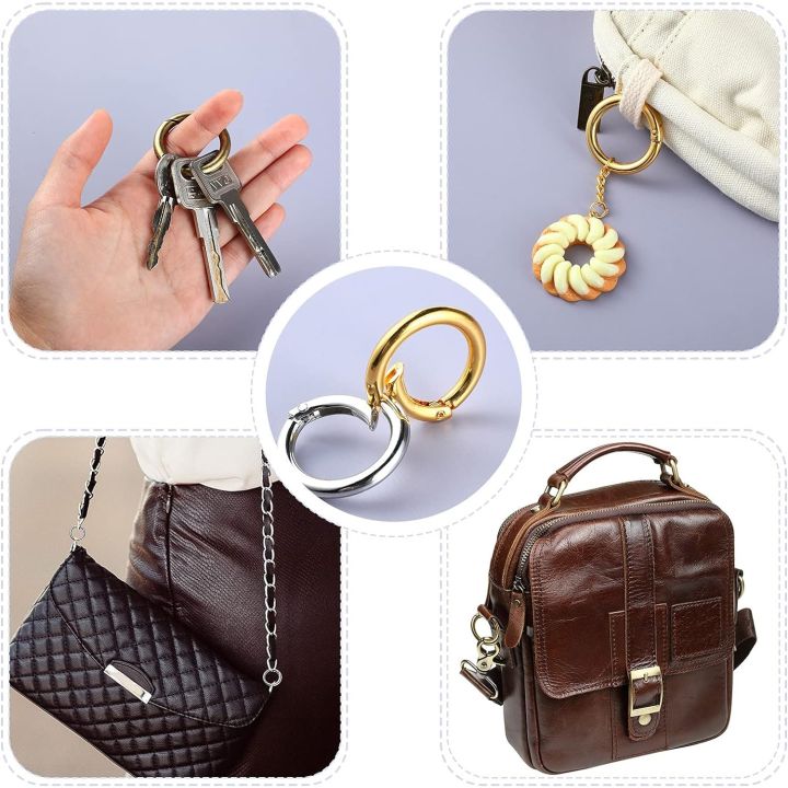 5pcs%20Metal%20O%20Ring%20Keyring%20Spring%20Buckles%20DIY%20Jewelry%20Openable%20Round%20Carabiner%20Keychain%20Clasp%20Bag%20Clips%20Snap%20Hook%20-%20Image%207
