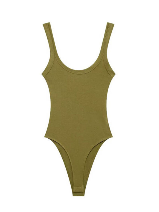 Women's%20Skinny%20Ribbed%20Bodysuits%20O%20Neck%20Straps%20Snap-Button%20%20Fashion%20Female%20Playsuits%20Comfortable%20Stretchy%20Clothing%20-%20Image%204