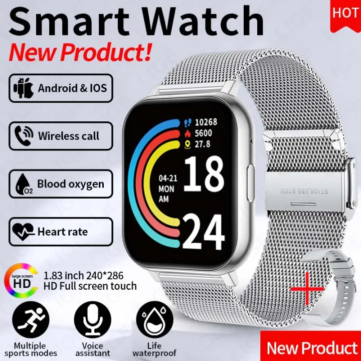 LIGE%20Fitness%20Health%20Monitor%20Smartwatch%202026%20New%201.83"%20HD%20Screen%20Bluetooth%20Call%20Waterproof%20Call%20Reminder%20Smart%20Watch%20Men%20Women%20-%20Image%207