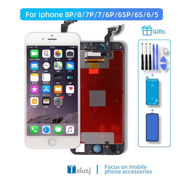OLED LCD Display for iPhone 5 5S 6 6S 7 7P 8 8P LCD iPhone Screen Replacement 100% Test High Quality Screen Display iPhone 7 8