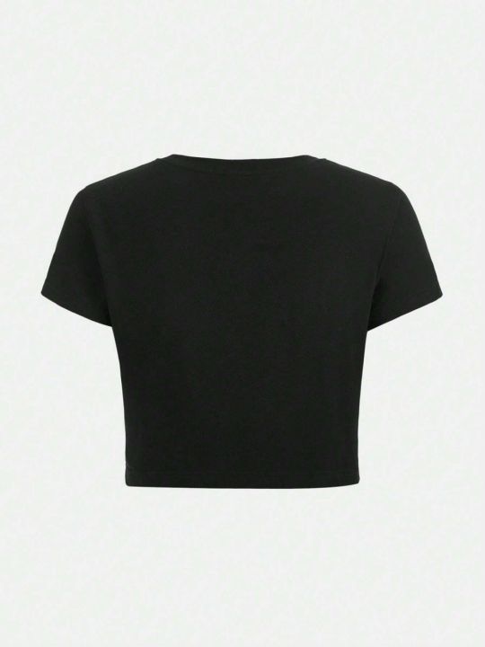 Simple%20Red%20Spider%20Printing%20Crop%20Tops%20Summer%20Street%20Fashion%20Women's%20Slim-fit%20T-Shirt%20Comfortable%20Soft%20High%20Elastic%20Female%20Clothes%20-%20Image%206