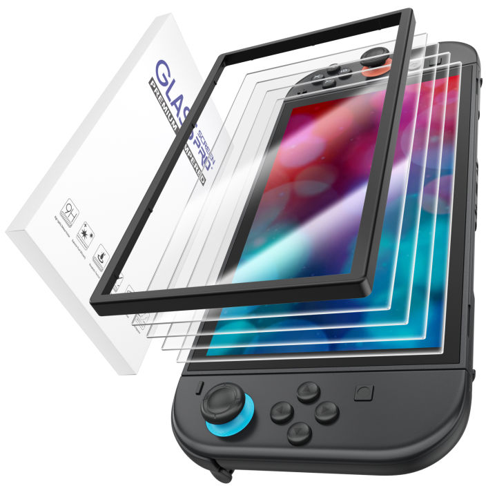 4pcs/3pcs HD Tempered Glass For Switch 2 Anti-scratch Screen Protective Film For Switch 2 Glass Film