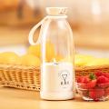 Portable juicer Fresh Juice Bottle Blender Plus 500ml Wireless Fruit Mixers 6 Blades 2400mAh Food Milkshake Ice Crush Cup. 