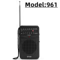 Rechargeable Portable radio FM portable mini radio Mini High Bluetooth Portable Voice Suitable for computer cell phone MP3 music. 