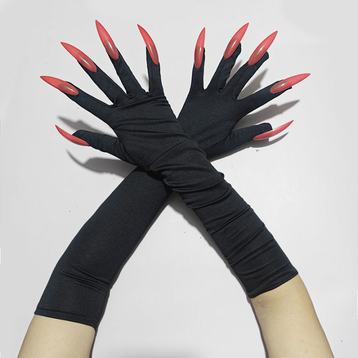Halloween%20Cosplay%2045cm%20Funny%20Claw%20Gloves%20Horror%20Long%20Nail%20Suitable%20for%20Role%20Playing%20Party%20Dress%20Up%20and%20Thriller%20Performances%20-%20Image%207