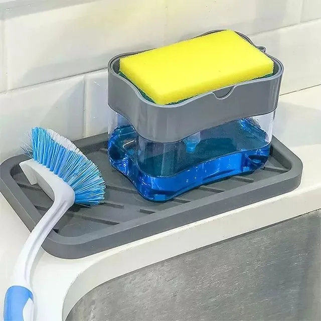 Kitchen%20cleaning%20brush%20wash%20sponge%20holder%20Sponge%20Caddy%20Soap%20Pump%20Dispenser%20kitchen%20sink%20soap%20liquid%20dispenser%20box%20-%20Image%202