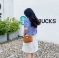 2023 Women Embroidery Small PU Leather Crossbody Bags Fashion Causal Shoulder Bag Cologo. 