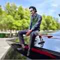 DC Comics Batman Dark Knight Heath Ledger Joker Chair Action Figure Statue. 