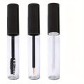 Set of 3 Empty 10ml Mascara Tubes with Mascara Brush for Castor Oil Universal Dispenser Bottle with 3 Funnels, 3 Pipettes.