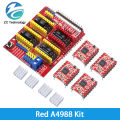 CNC Shield V3 Engraving Machine / 3D Printer / + 4pcs A4988 DRV8825 AT2100 Stepper Motor Driver Expansion Board for Arduino UNO. 