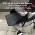 Baby Stroller Seat Extension Pad Kids Pram Foot Rest Pads Outdoor Baby Sleep Extension Mats Baby Footrest Comfortable Cushion. 
