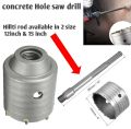 Concrete Hole Saw  Carbide Wall Core Bit Cutter. 